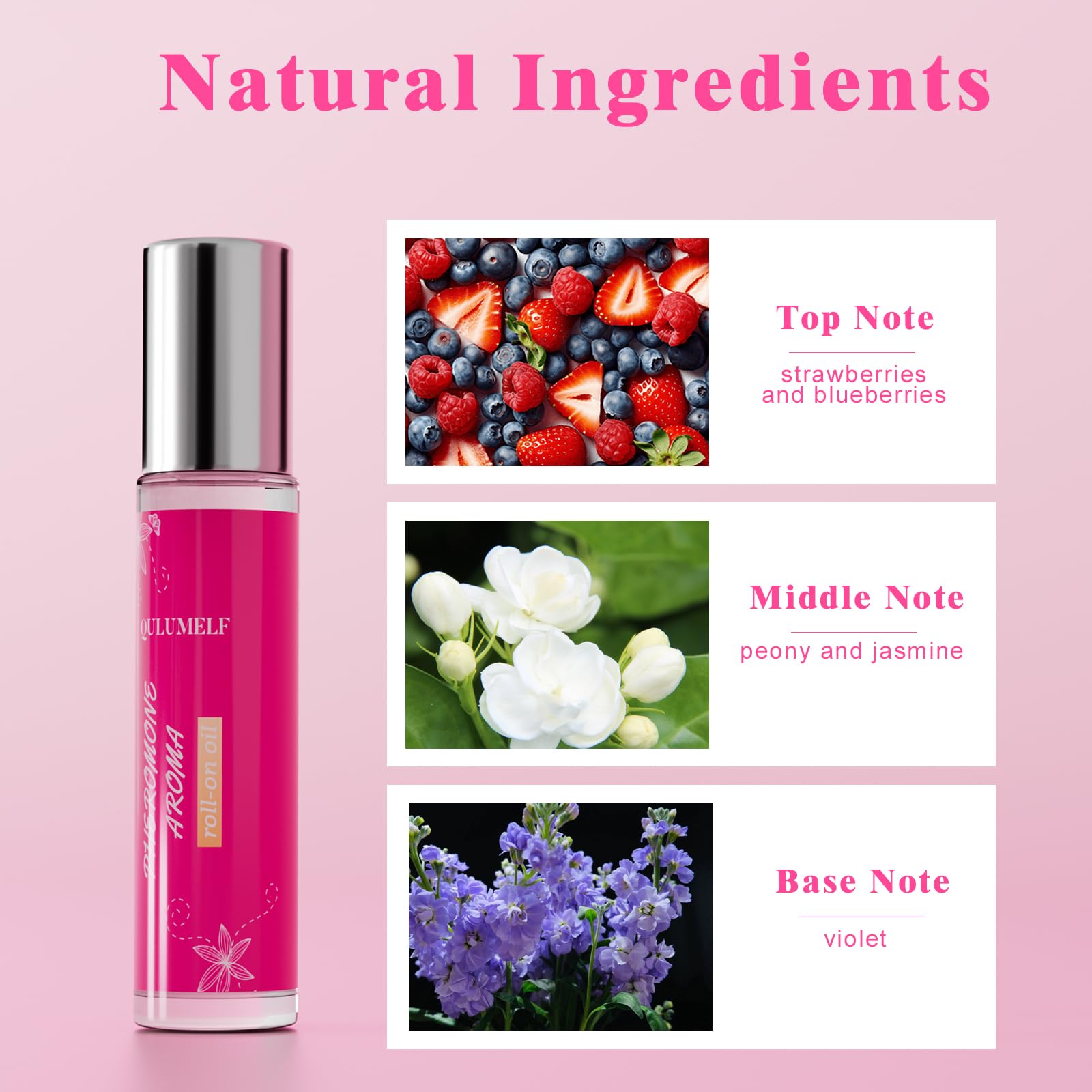 QULUMELF Pheromone Perfume for Women,Fragrance Pheromone Cologne Attract Men, Long Lasting Women's Perfume, Roller Ball Design, Portable and Fruity - Vixen | Nova Network