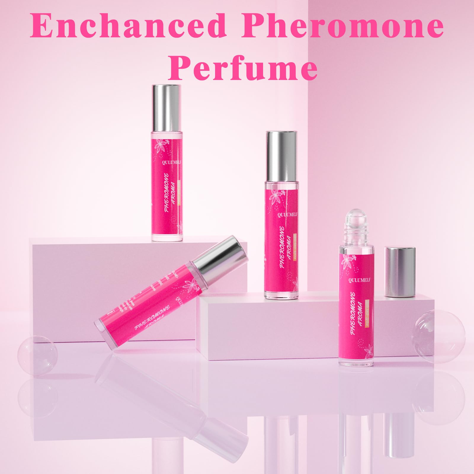 QULUMELF Pheromone Perfume for Women,Fragrance Pheromone Cologne Attract Men, Long Lasting Women's Perfume, Roller Ball Design, Portable and Fruity - Vixen | Nova Network