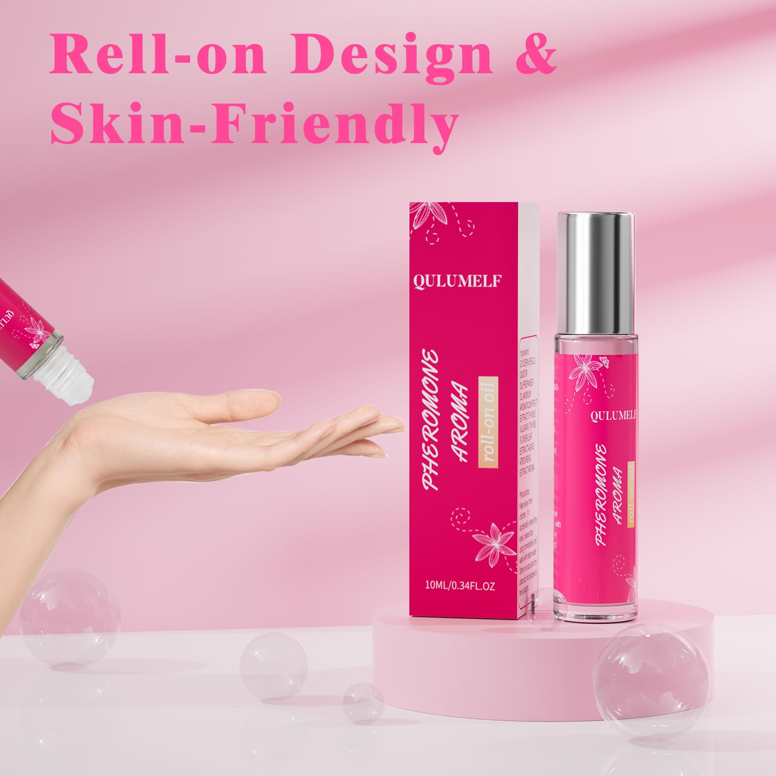 QULUMELF Pheromone Perfume for Women,Fragrance Pheromone Cologne Attract Men, Long Lasting Women's Perfume, Roller Ball Design, Portable and Fruity - Vixen | Nova Network