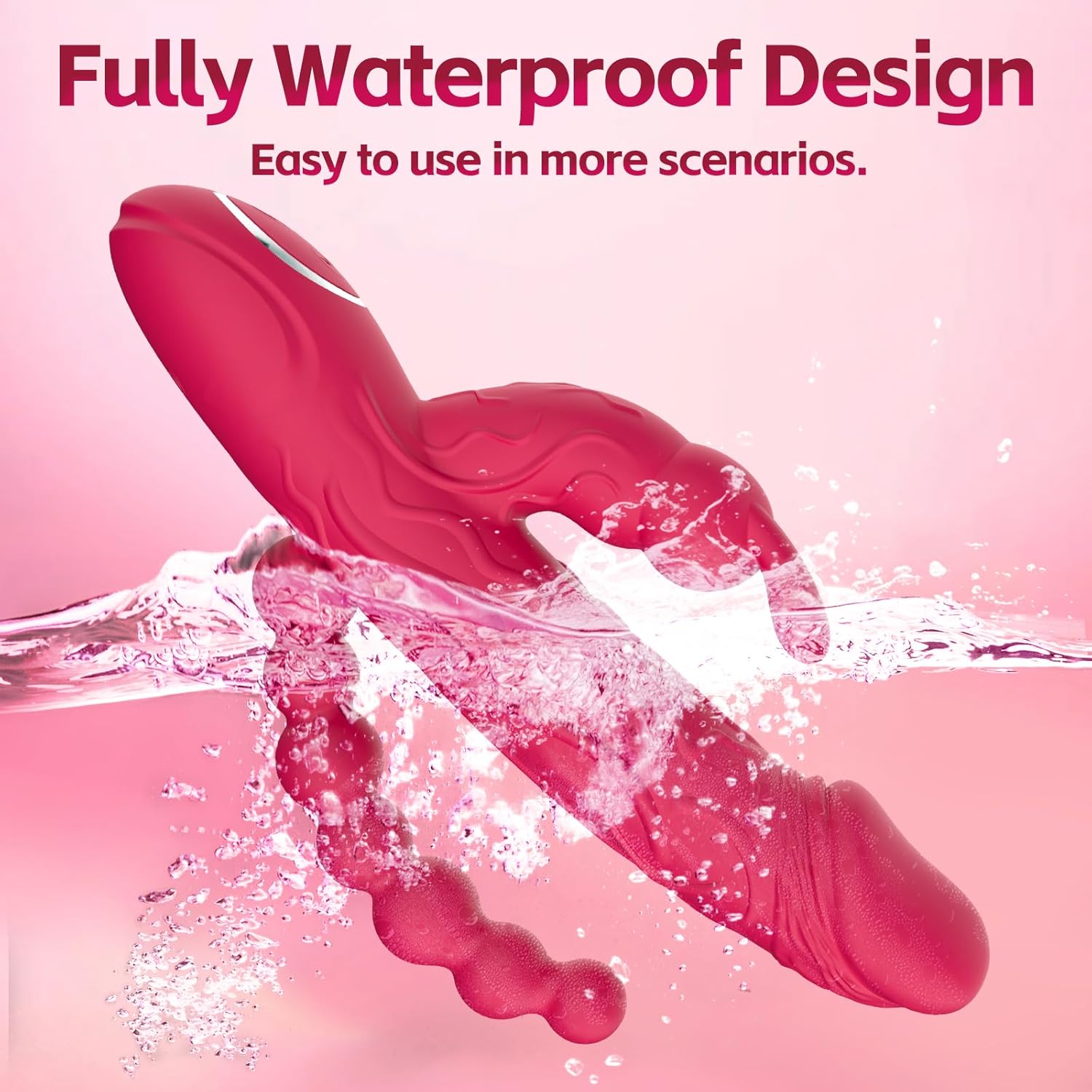 RabbitX 3 - in - 1 Rabbit Vibrator with Anal Beads - Vixen | Nova Network