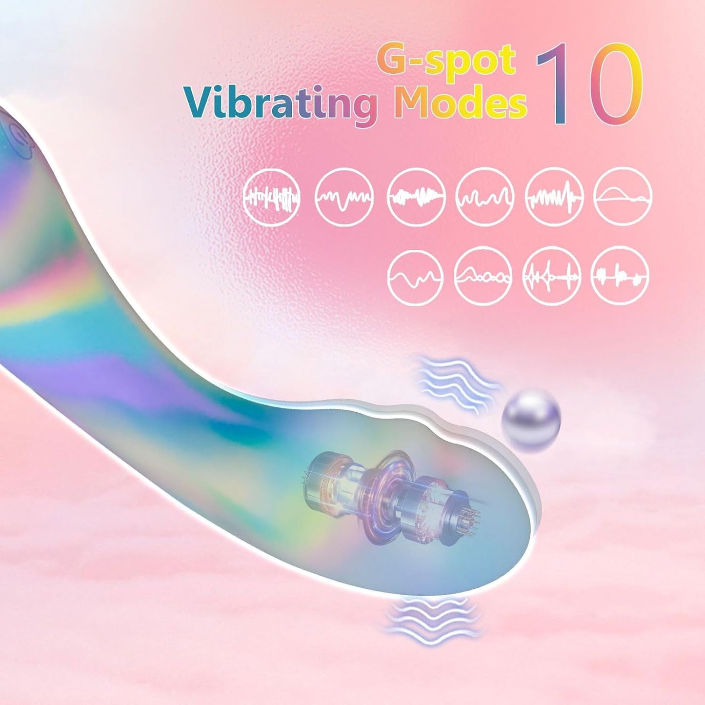 RainbowRush G - Spot Dildo Vibrator Wand - Vixen | Nova Network