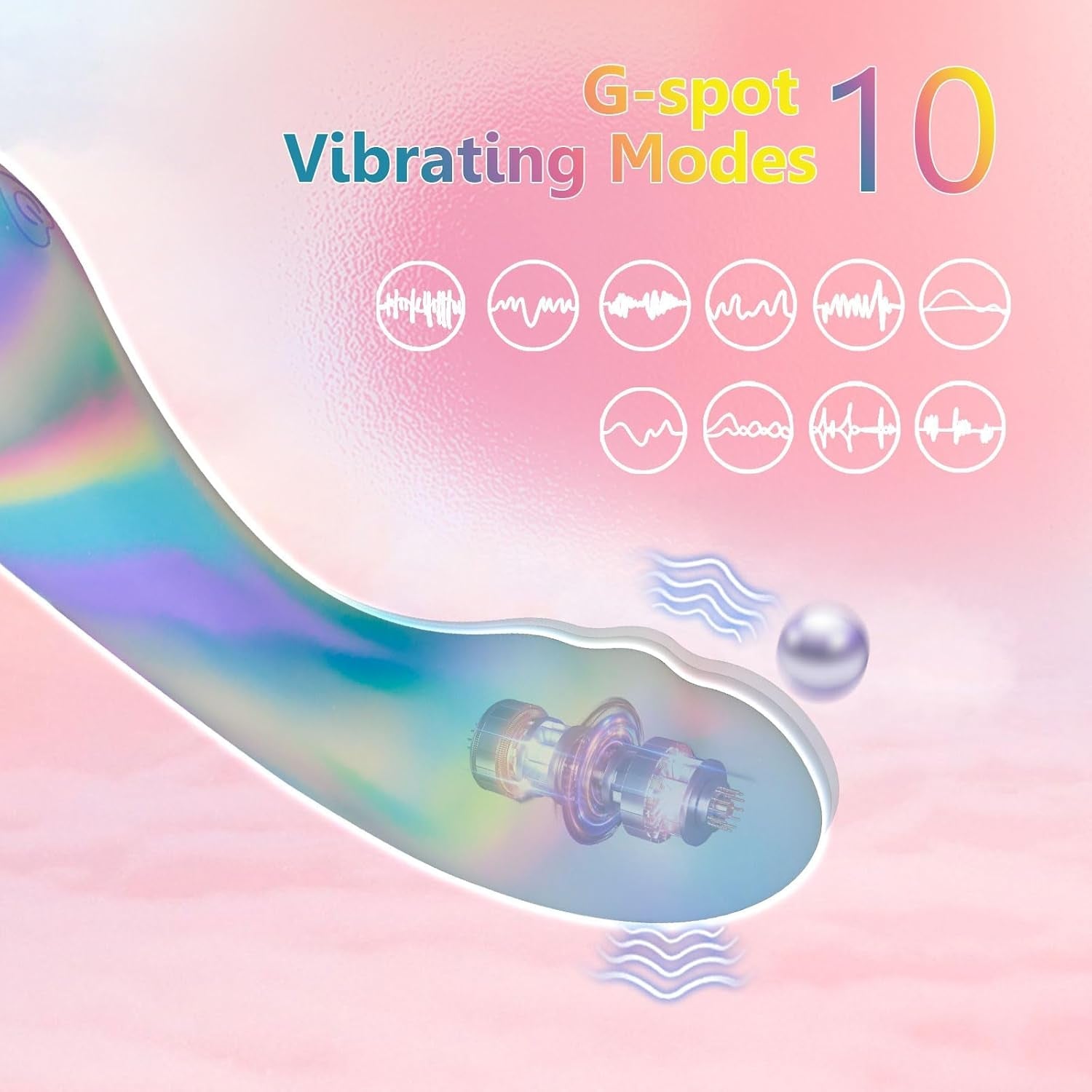 RainbowRush G - Spot Dildo Vibrator Wand - Vixen | Nova Network