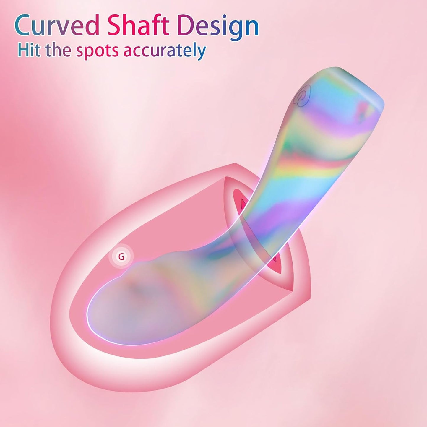 RainbowRush G - Spot Dildo Vibrator Wand - Vixen | Nova Network