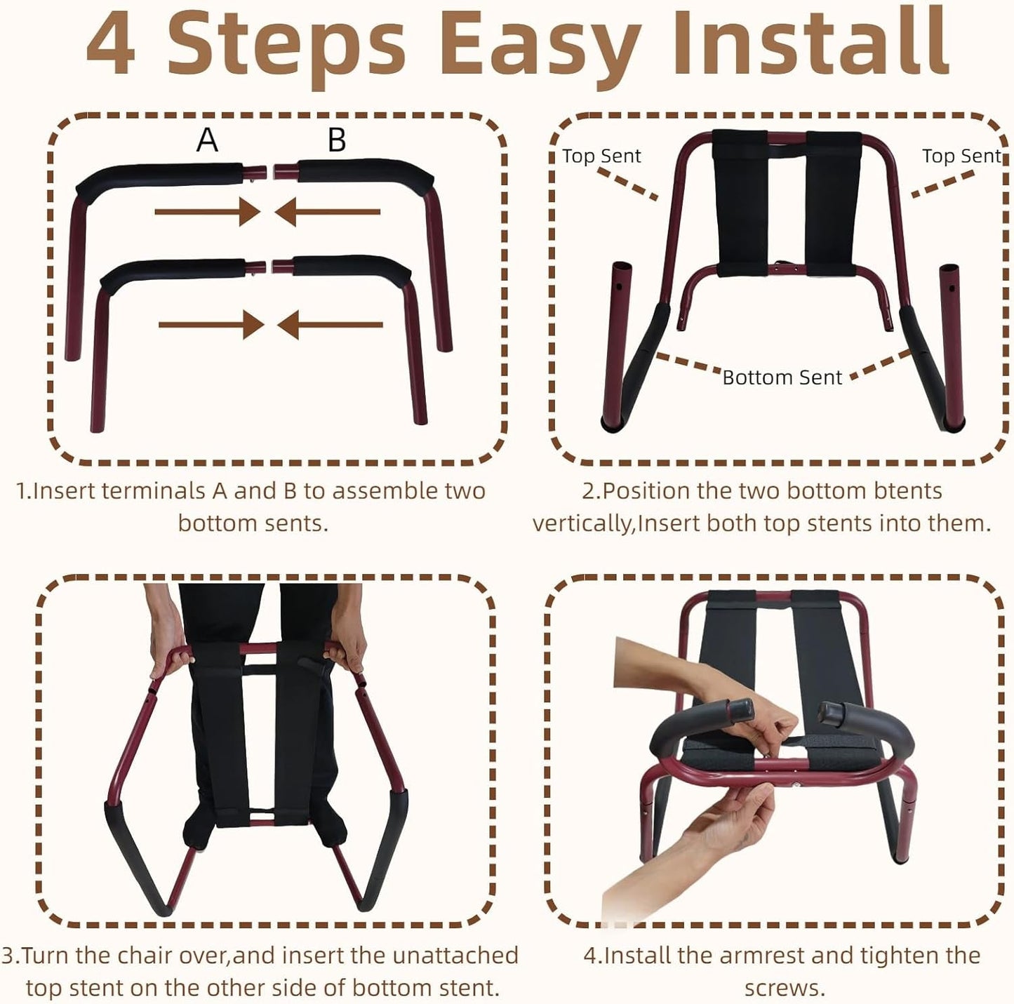 RaptureX Multifunction Sex Position Chair - Vixen Adult Playroom