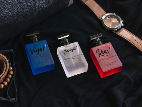 RawChemistry - A Pheromone Infused Mens Cologne Gift Set - Set of 3 Colognes - Vixen | Nova Network