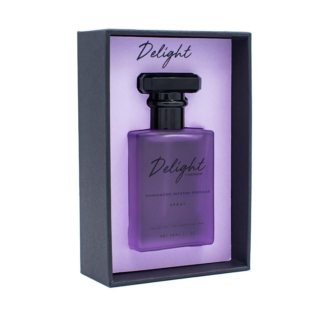 RawChemistry Delight Pheromone Infused Perfume for Women – Women's Perfume Infused with Pheromones – Delight by Raw Chemistry Spray with Feromonas – con Feromonas para Mujer - Vixen | Nova Network