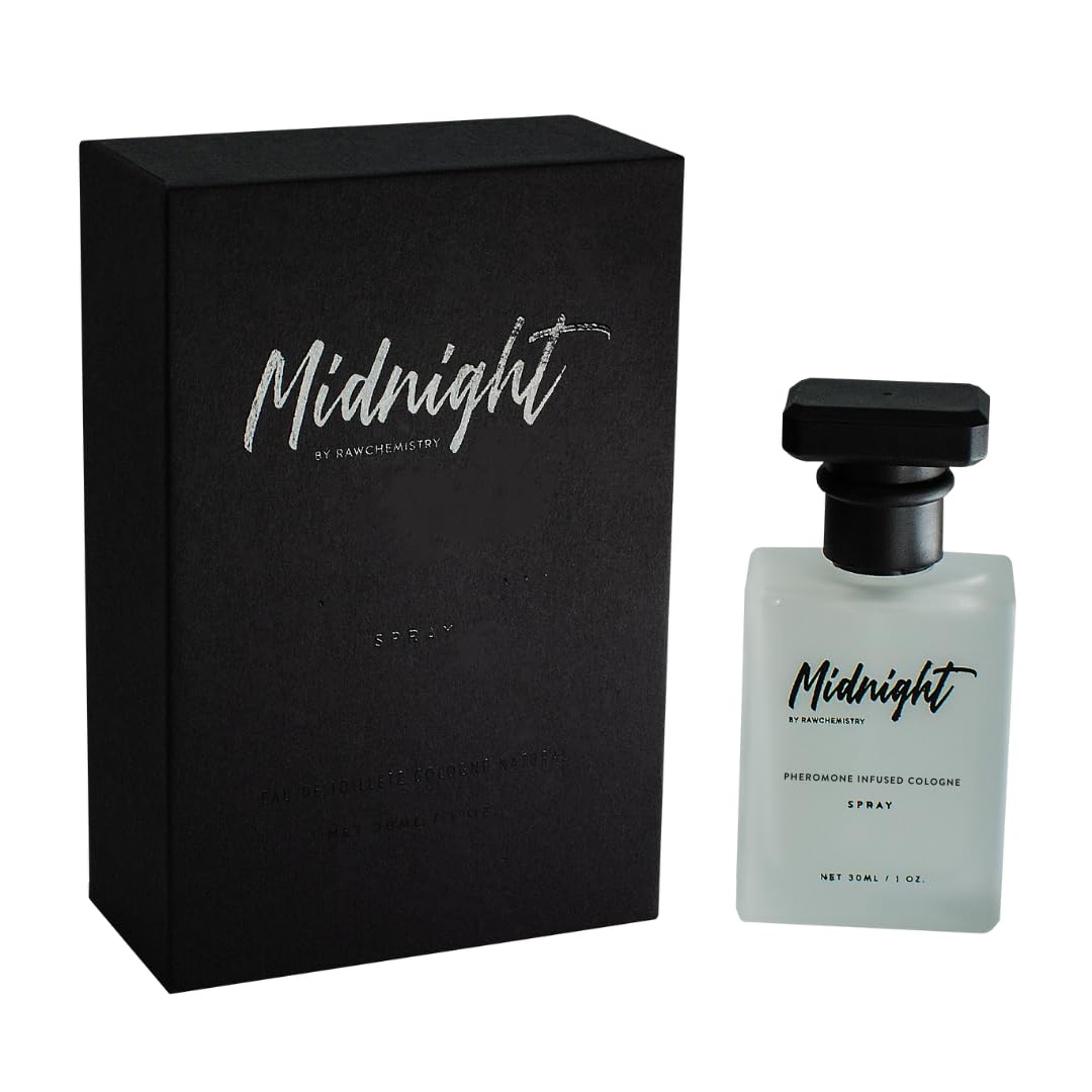 RawChemistry Midnight Pheromone Infused Cologne for Men – Infused with Pheromones – Midnight Cologne for Men – Mens Fragrance with Feromonas – Perfume con Feromonas para Hombre - Vixen | Nova Network
