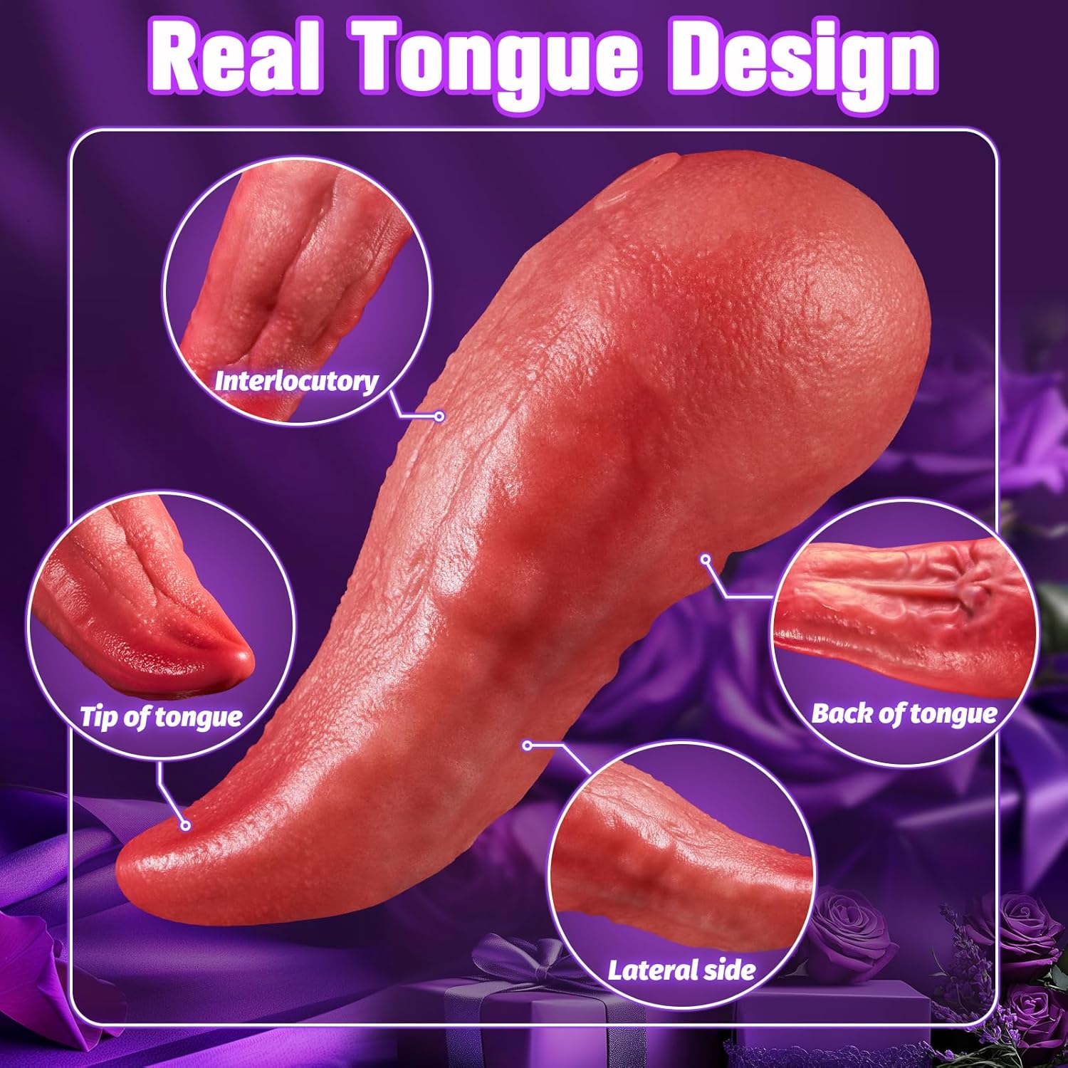 RealTongue 9 - Mode G - Spot Vibrator - Vixen | Nova Network