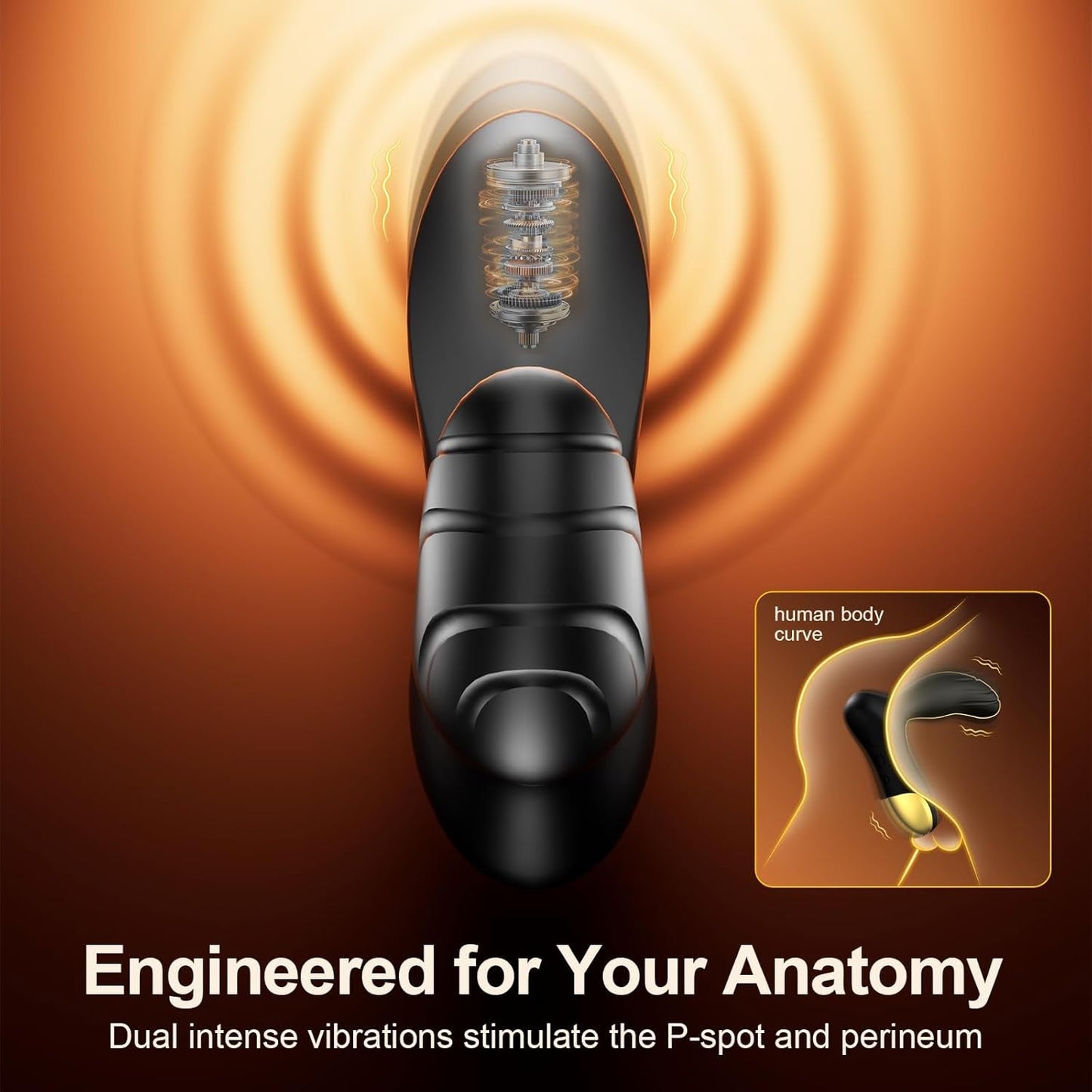 RearRave Waterproof Prostate Massager with Remote - Vixen | Nova Network