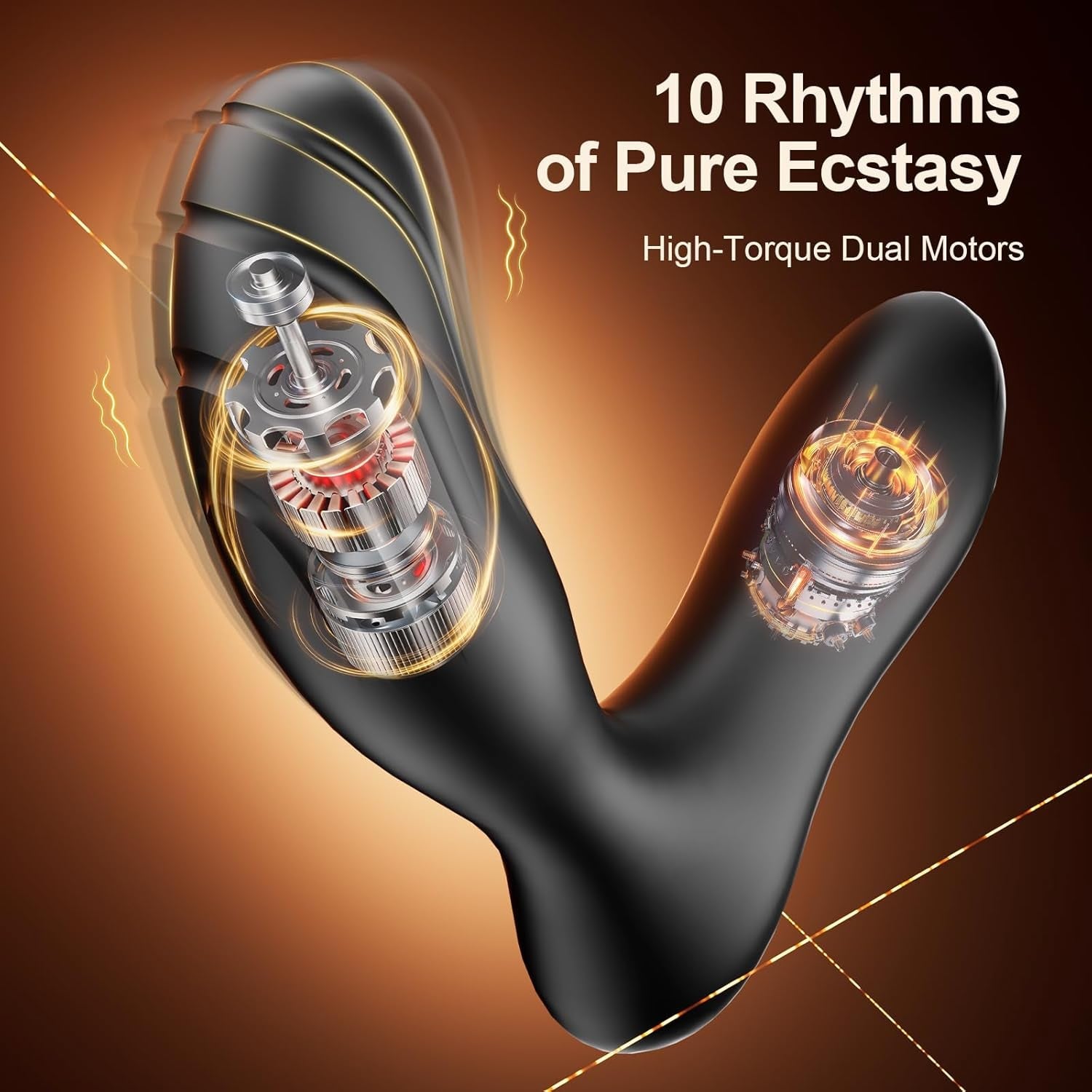 RearRave Waterproof Prostate Massager with Remote - Vixen | Nova Network