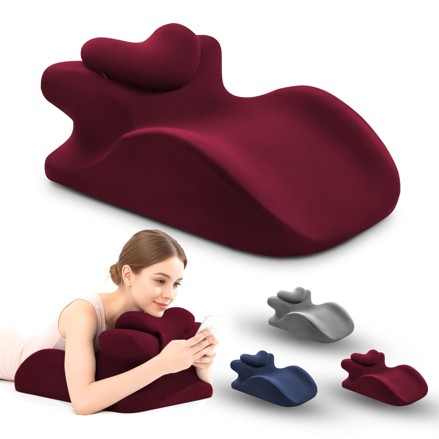 Red Couples Intimate Position Support Wedge Pillow - Vixen | Nova Network