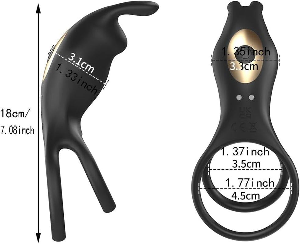 RemoteBond Cock Ring Clit Vibrator for Couples - Vixen | Nova Network