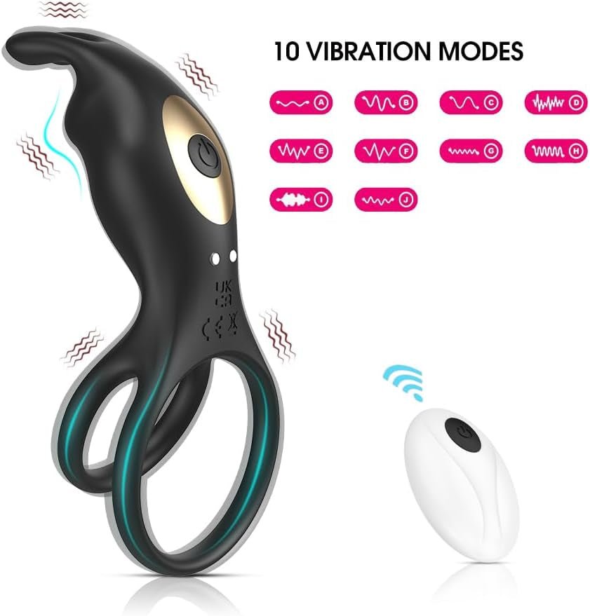RemoteBond Cock Ring Clit Vibrator for Couples - Vixen | Nova Network