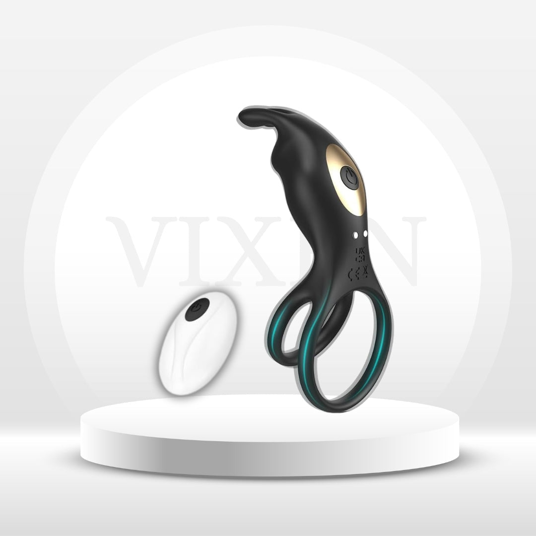 RemoteBond Cock Ring Clit Vibrator for Couples - Vixen | Nova Network