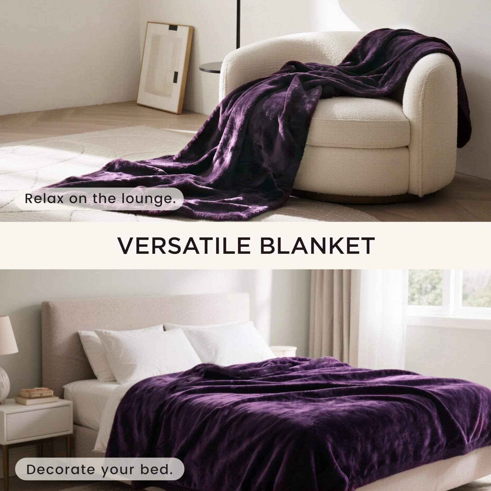 Reversible Sherpa Waterproof Intimacy Blanket - Vixen | Nova Network
