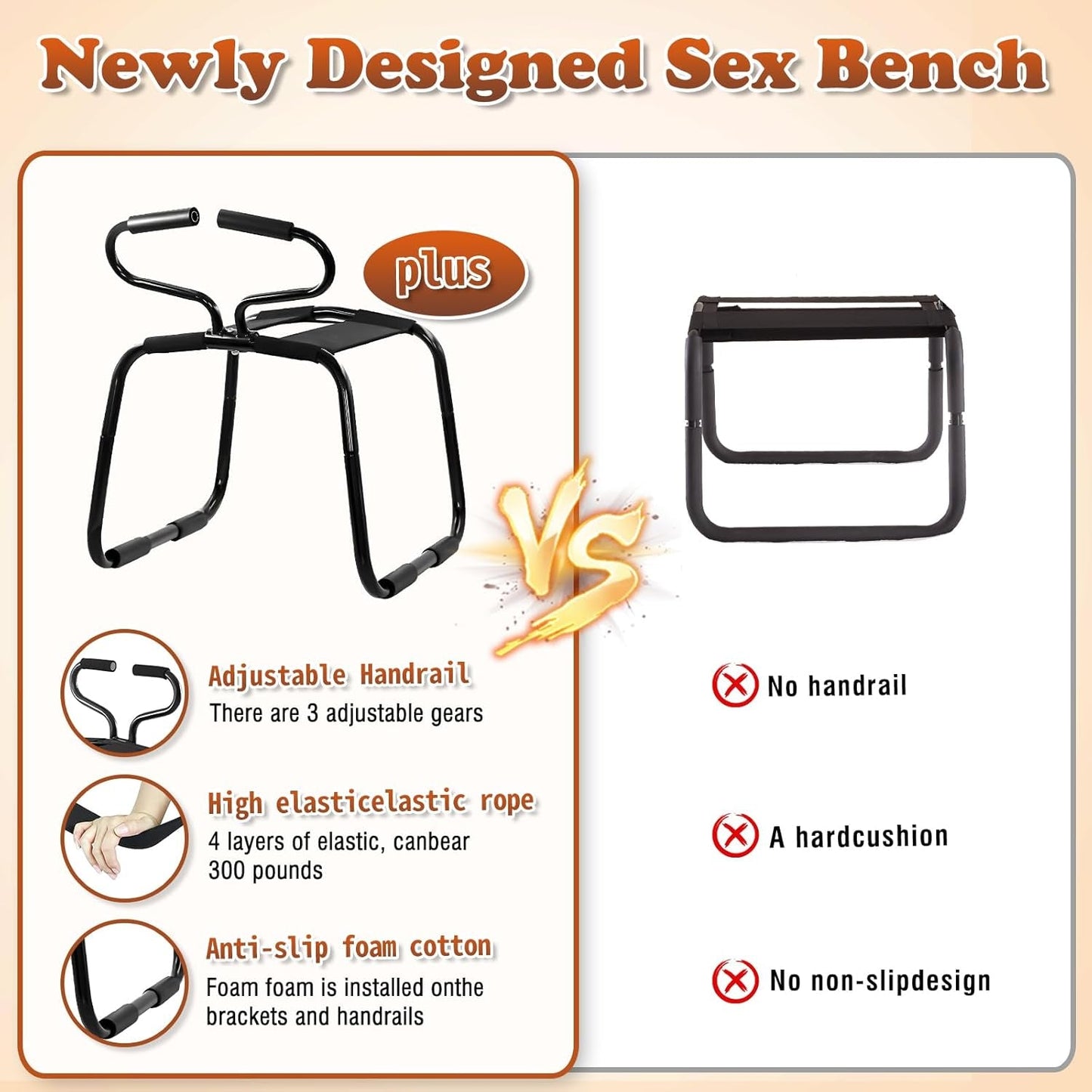 RhythmFlex Adjustable Bounce Intimacy Chair - Vixen | Nova Network