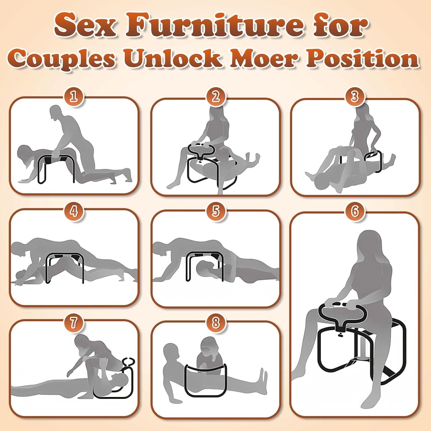 RhythmFlex Adjustable Bounce Intimacy Chair - Vixen | Nova Network