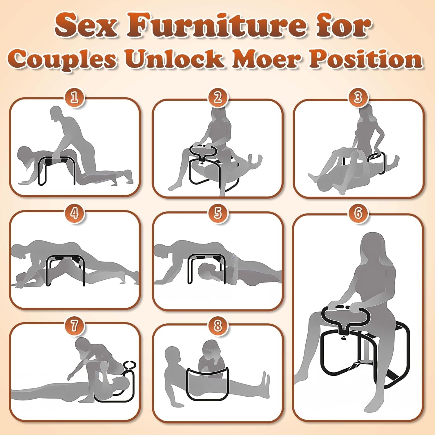 RhythmFlex Adjustable Bounce Intimacy Chair - Vixen | Nova Network