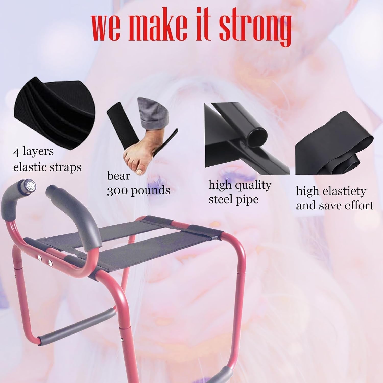 RhythmLift Adjustable Intimacy Support Chair - Vixen | Nova Network