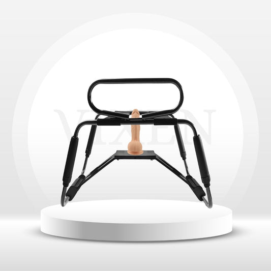 RhythmRise Adjustable Sex Chair with Dildo Mount - Vixen | Nova Network