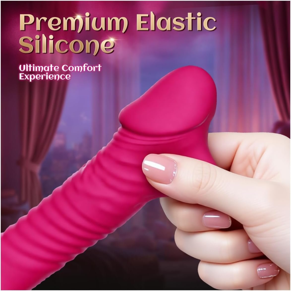 RideEase Wearable Strap-On Riding Thrusting Dildo Vibrator - Vixen | Nova Network