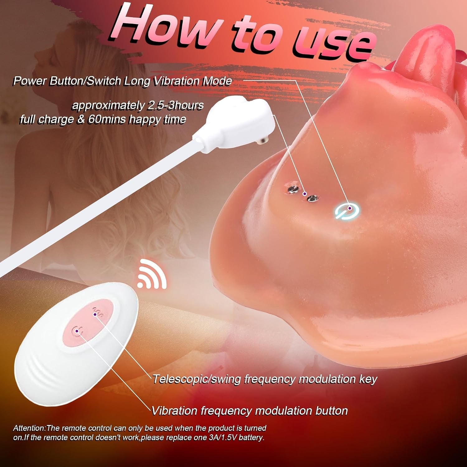 RideReign 9.45" Ride-On Thrusting Dildo – Remote, Heating, 3 Motors - Vixen Adult Playroom