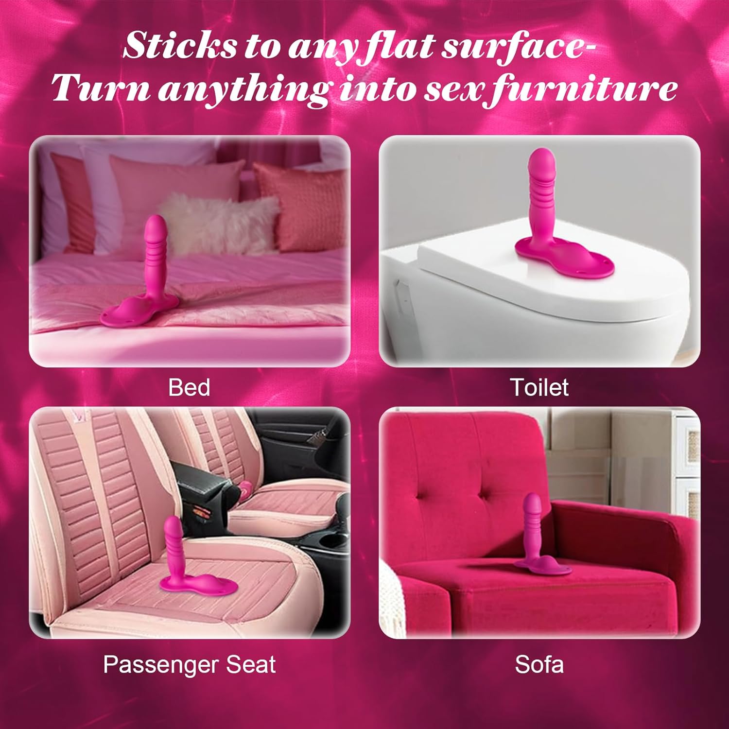 Thrusting Strap-On Dildo with Clit Pad | 9 Speeds + App Vixen | Nova Network Thrusting Strap-On Dildo with Clit Pad | 9 Speeds + App Vixen | Nova Network