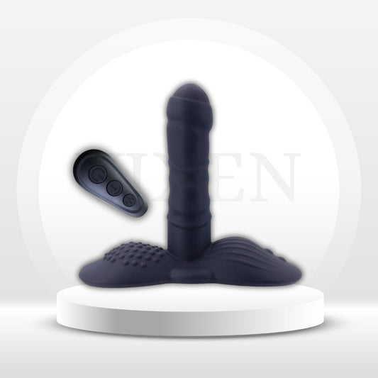RideThrust Thrusting Ride - On Dildo Vibrator - Vixen | Nova Network