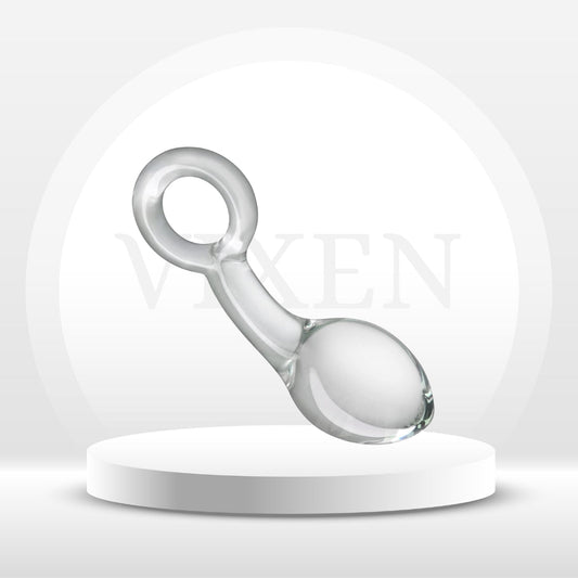 RingEase Beginner Glass Anal Trainer - Vixen | Nova Network