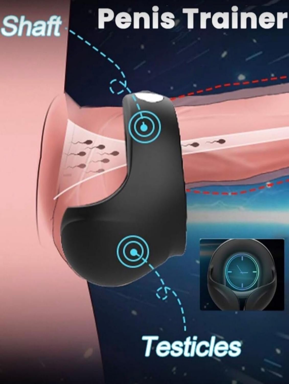 RingSync App - Control Vibrating Cock Ring for Couples - Vixen | Nova Network