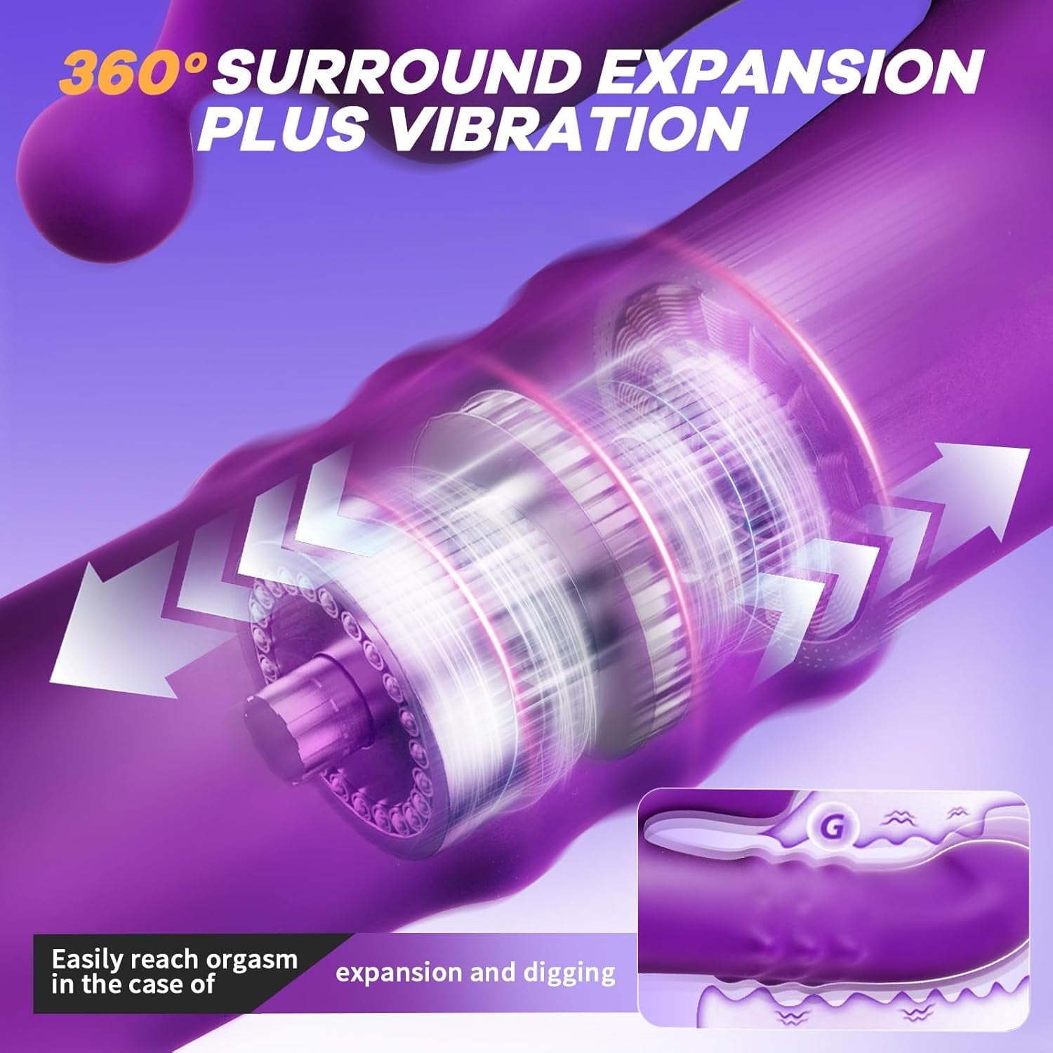 RippleHare Expanding Rabbit Vibrator - Vixen | Nova Network
