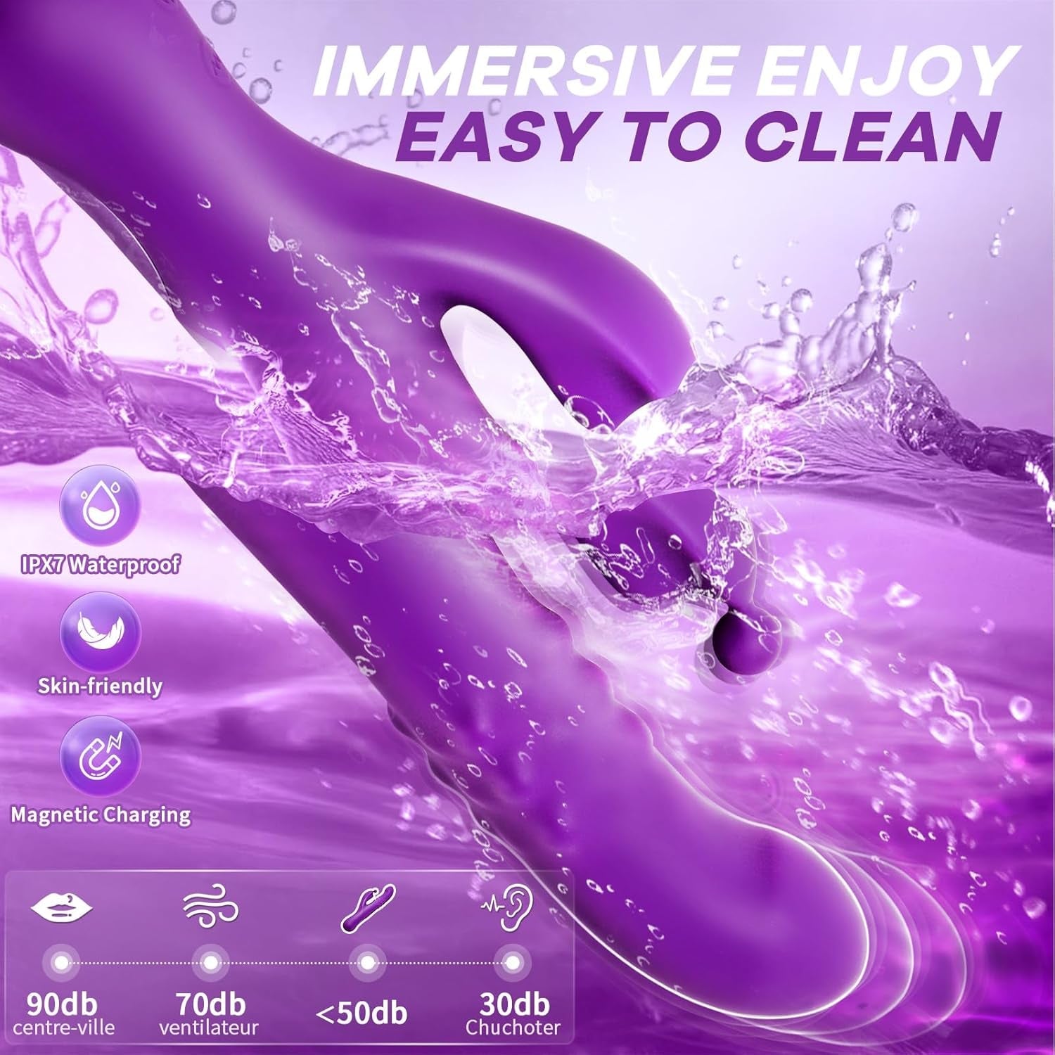 RippleHare Expanding Rabbit Vibrator - Vixen | Nova Network