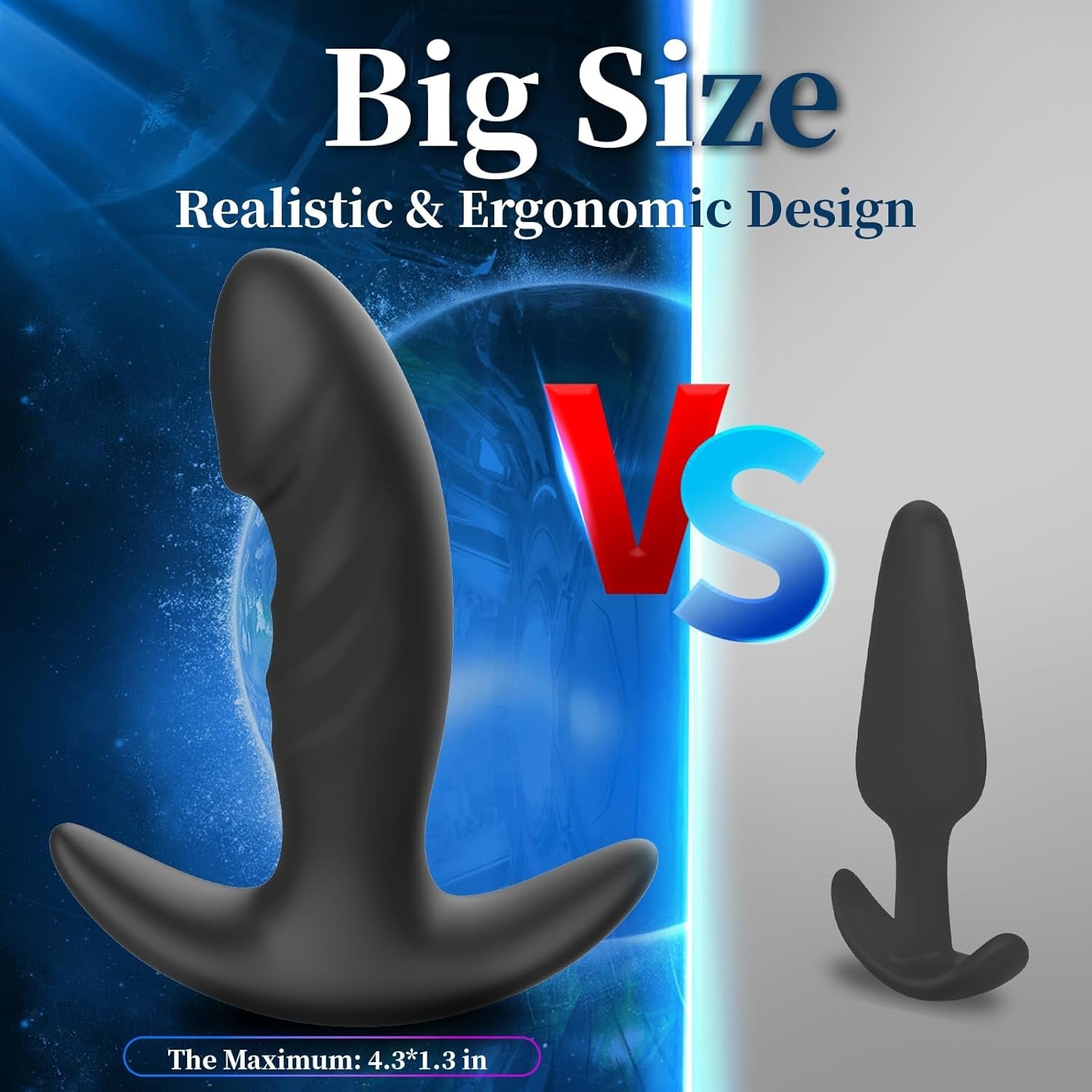 RiseTrio 3-Piece Silicone Anal Training Butt Plug Kit - Vixen | Nova Network