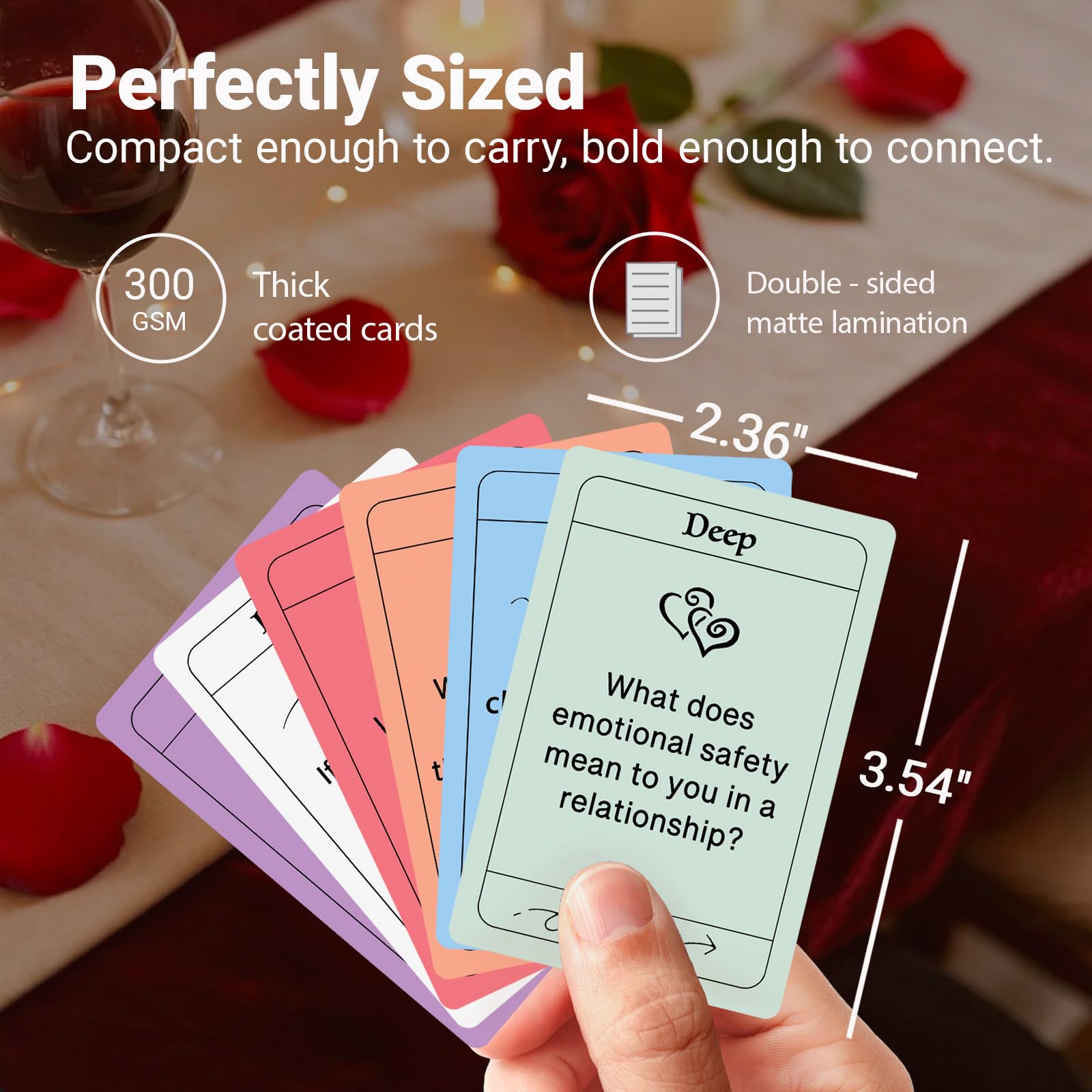 Romantic Couples Connection Card Game - Vixen | Nova Network