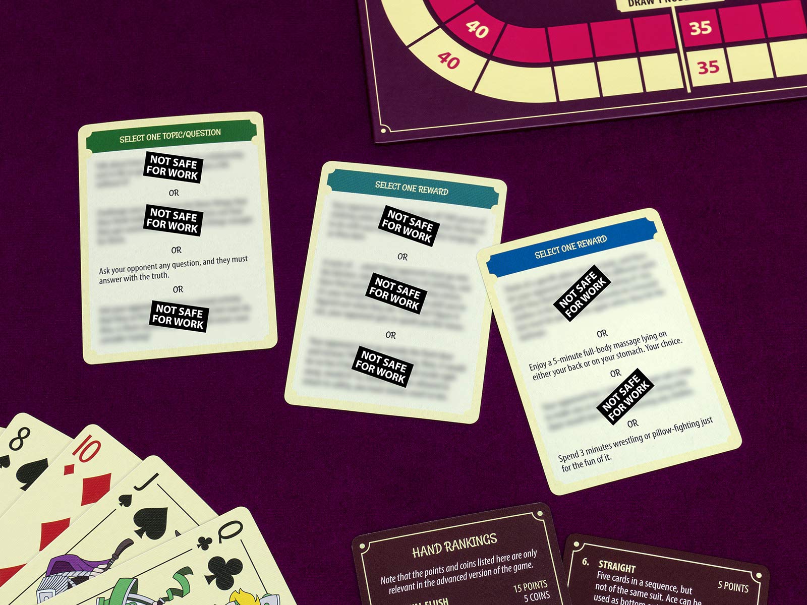 Romantic Couples Dare Card Game - Vixen | Nova Network