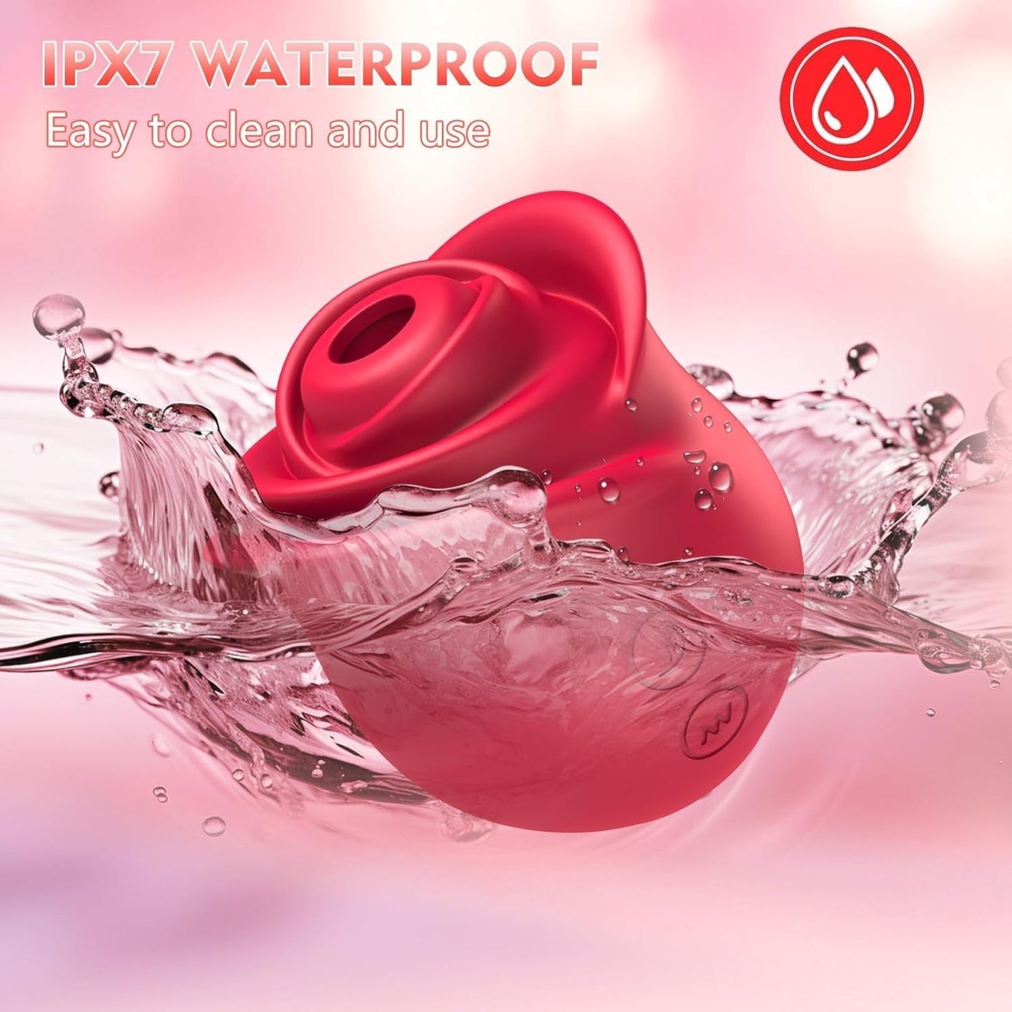 Rose Sex Toy Sucking Vibrator - Rose Adult Toys Clit Sucker Women Sex Toy APP Control Vibrator with 10 Sucting Modes for Clitoral Nipple G Spot Oral Sex Stimulation, Female Sex Toys Women Couples - Vixen | Nova Network