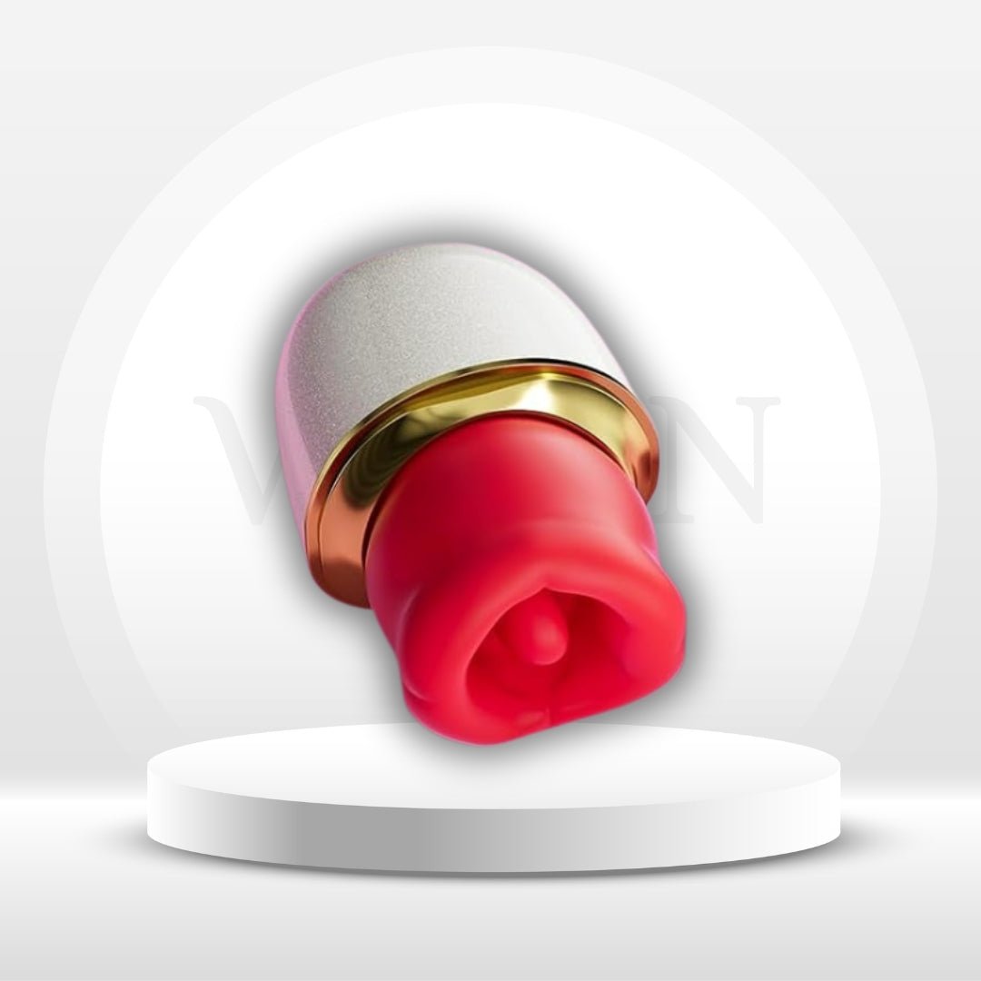 RoseAura 3 - in - 1 Rose Suction Tongue Vibrator - Vixen | Nova Network