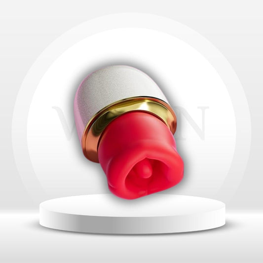RoseAura 3 - in - 1 Rose Suction Tongue Vibrator - Vixen | Nova Network