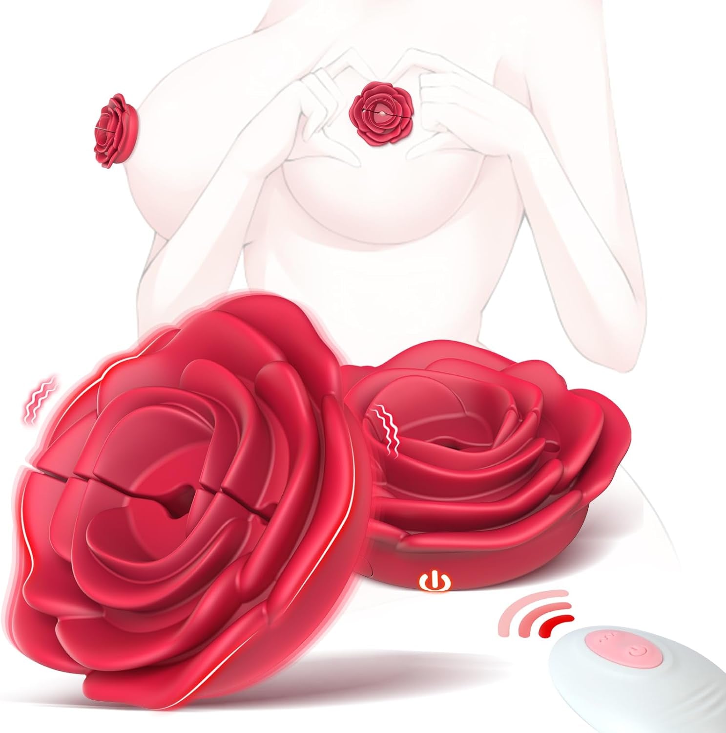 RoseBloom Nipple Vibrator - Vixen | Nova Network