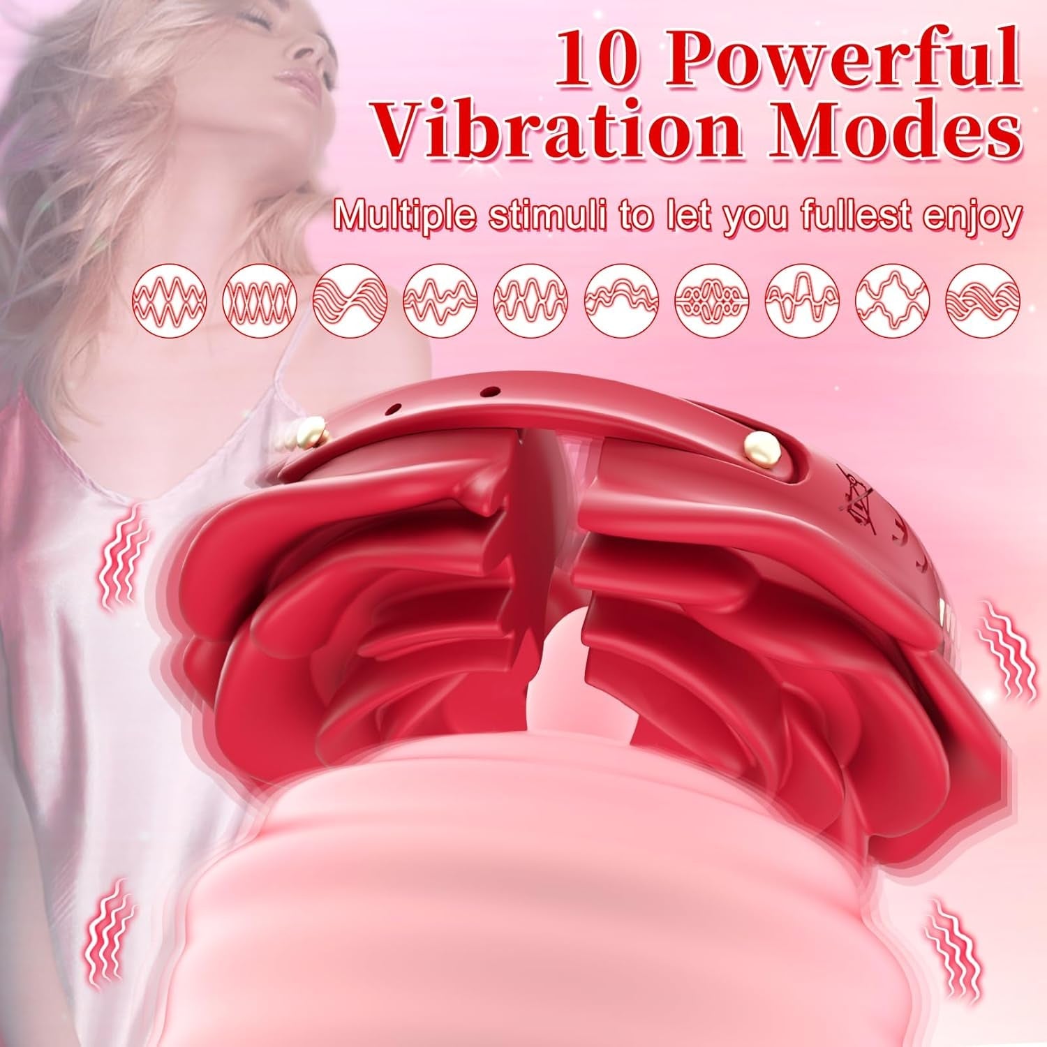 RoseBloom Nipple Vibrator - Vixen | Nova Network