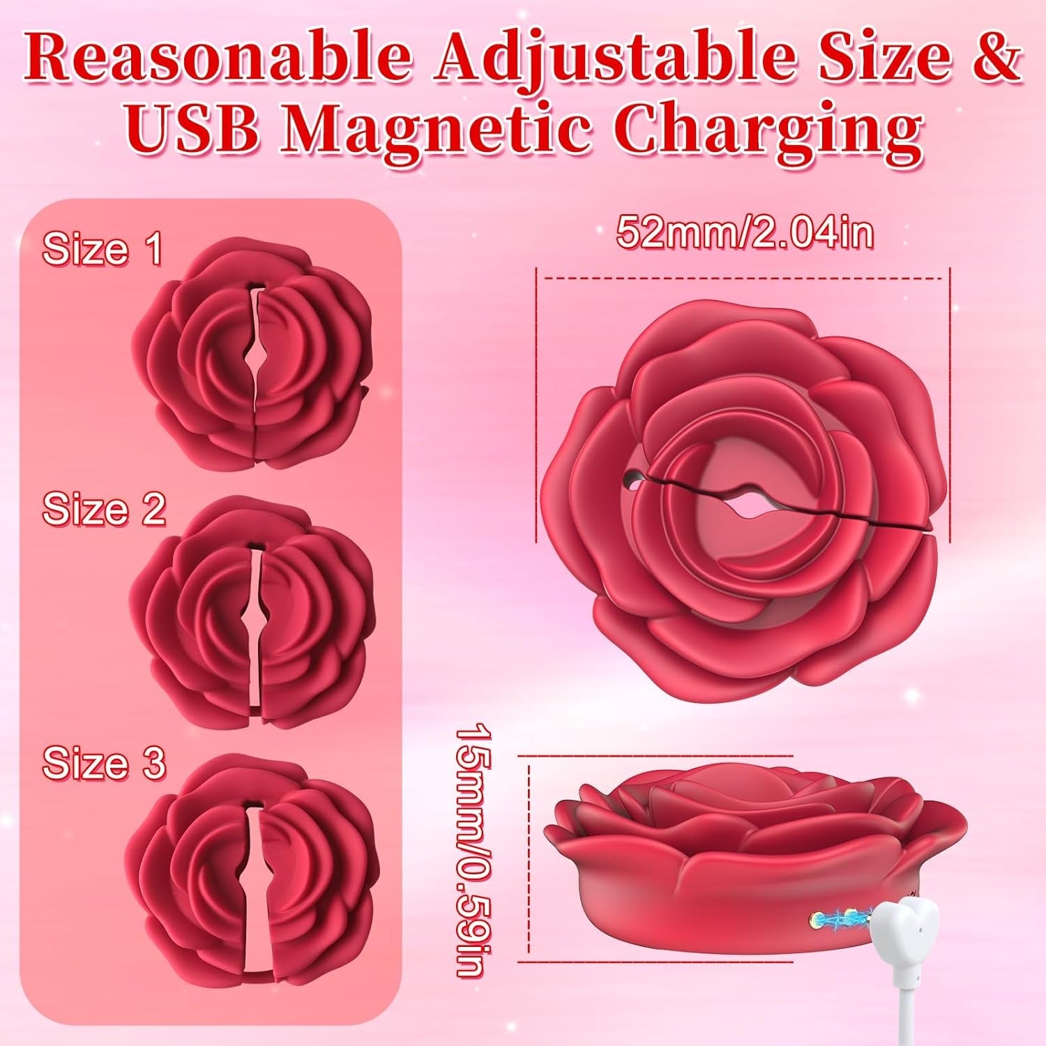 RoseBloom Nipple Vibrator - Vixen | Nova Network