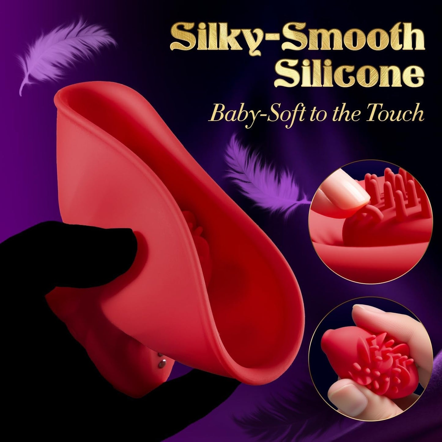 RosebudTease 5-in-1 Nipple Sucker Vibrator – Remote, 7 Rotating Modes - Vixen Adult Playroom