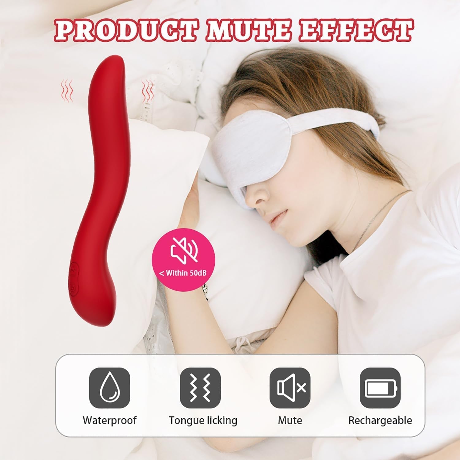 RoseCurve Ergonomic Multi Stimulation Vibrator Wand - Vixen | Nova Network
