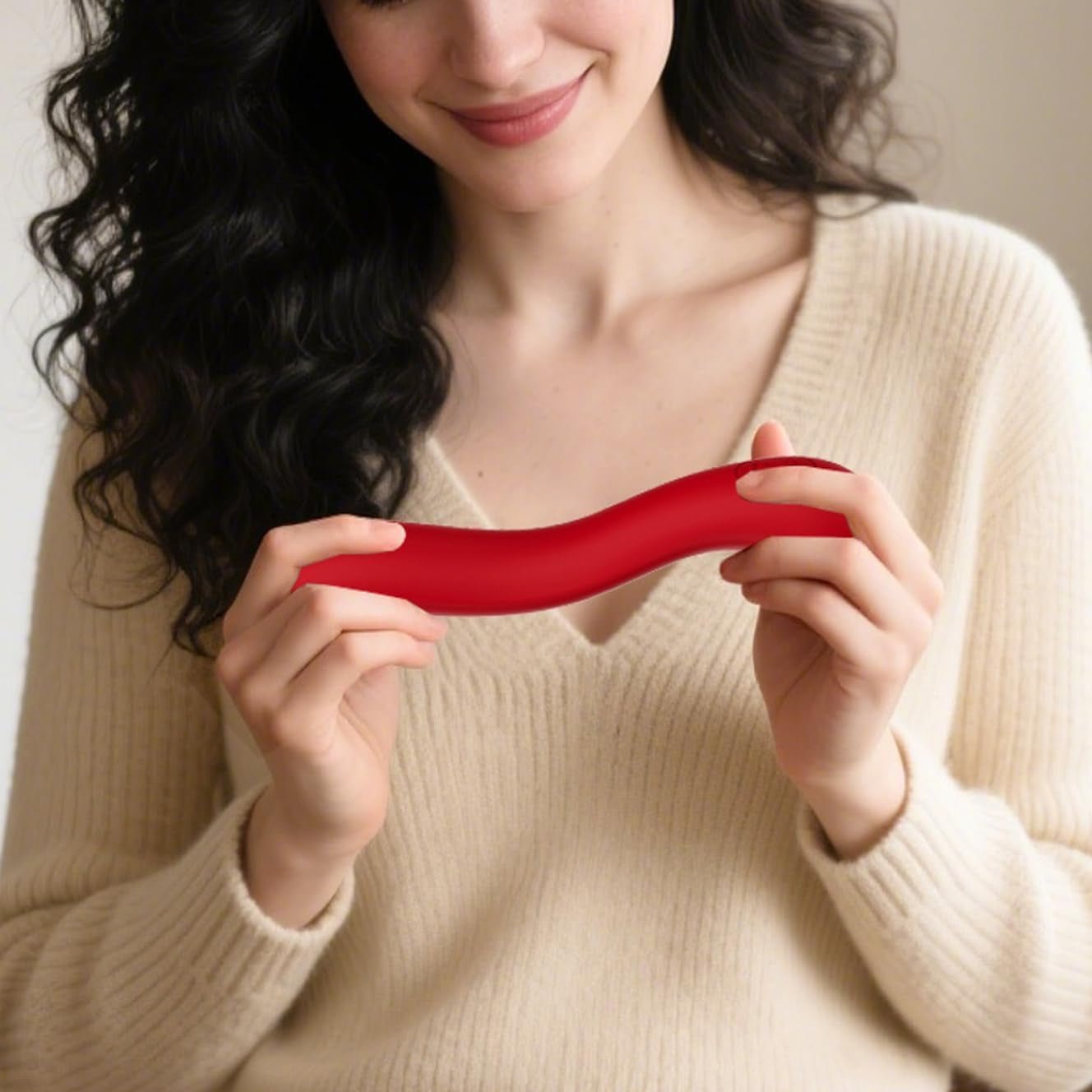 RoseCurve Ergonomic Multi Stimulation Vibrator Wand - Vixen | Nova Network