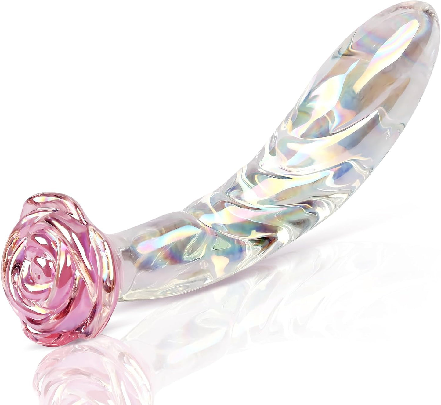 RoseFang Glass Dildo Butt Plug - Vixen | Nova Network