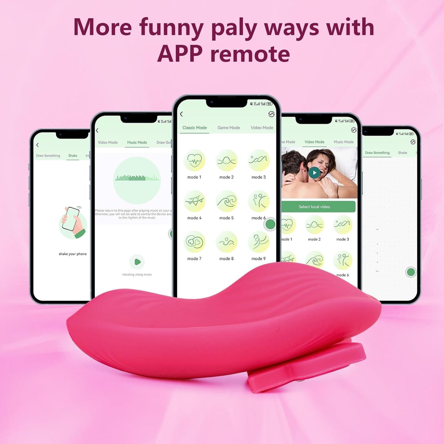 RoseFlutter Butterfly App Control Panty Vibrator - Vixen | Nova Network