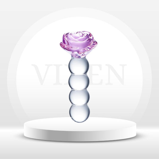 RoseGlow Crystal Glass Beads Plug - Vixen | Nova Network
