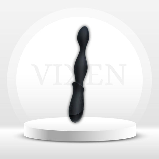 RoseHeat Heated Vibrating Anal Beads Prostate Massager - Vixen | Nova Network