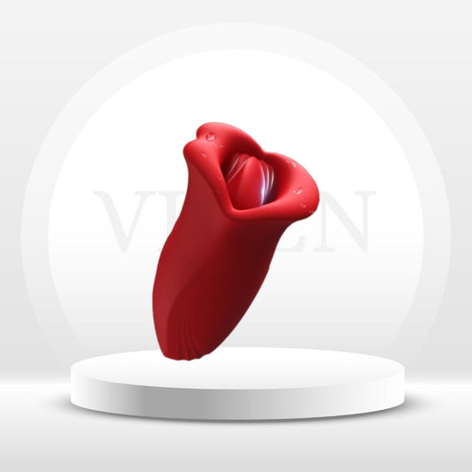 RoseLuxe 2 - in - 1 Tongue & Clit Vibrator - Vixen | Nova Network