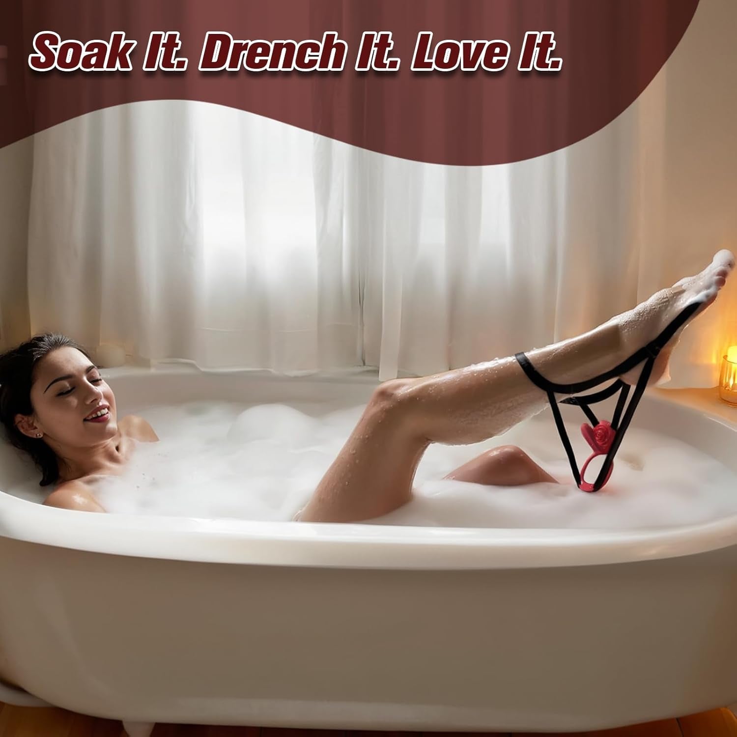 RoseMerge Wearable Dual Stimulation Couples Vibrator - Vixen | Nova Network